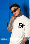 CAMISETA OVERSIZED GOLA ALTA D STAR UK MALHA PREMIUM RUGBY