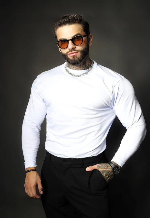 CAMISA MANGA LONGA COM ELASTANO ARISTOCRAT FIT - comprar online