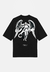 CAMISETA OVERSIZED ANJO CELESTIAL PRETA
