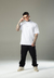 CAMISETA OVERSIZED ESTAMPADA GOLA ALTA | BASIC na internet