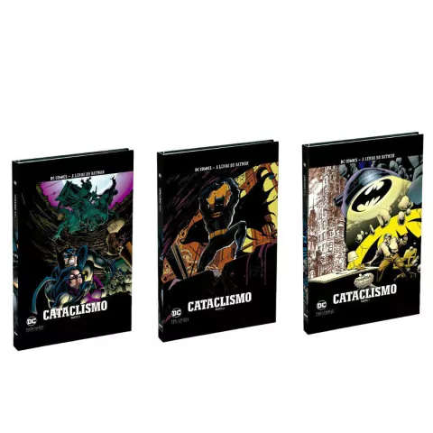 Kit 3 HQs Lendas do Batman - Cataclismo - Parte 1, 2 e 3