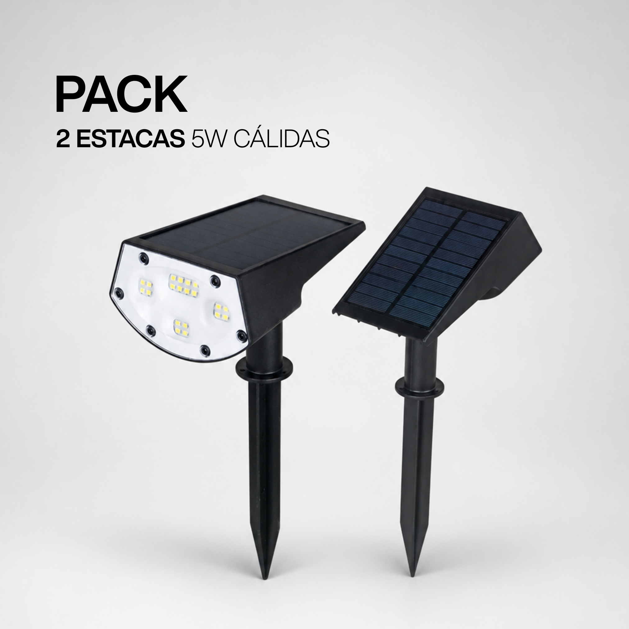Pack 2 Estacas 5W