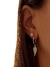 AROS ARGOLLAS CON DIJE ALA / PLATA 925 - comprar online