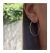 AROS ARGOLLAS CUBANOS FINOS 30mm / PLATA 925 (COD42) en internet