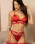 Lingerie cirre vermelha