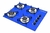 Anafe a gas (envasado) Chamalux 4 bocas ultra chama azul 127V/220V