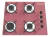 Anafe a gas (envasado) Chamalux 4 bocas ultra chama rosa 127V/220V - comprar online
