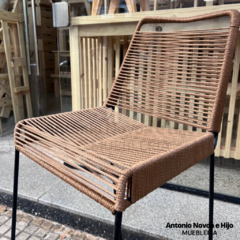 BANQUETA TULUM NEGRO/MARRON - comprar online