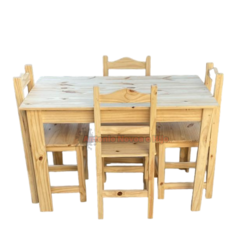 Imagen de MESA Y 4 SILLAS "COMBO"