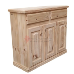 BAHIUT CLÁSICO 1.20 DE 3 PUERTAS Y 2 CAJONES - comprar online