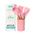 Kit Utensílios de Cozinha Rosa [12 Peças]