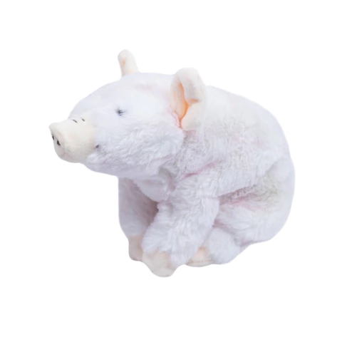 PELÚCIA PORQUINHO BABY ROSA SENTADO – FOFY TOYS