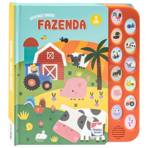 AVENTURAS SONORAS: FAZENDA - HAPPY BOOKS