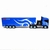 CAMINHÃO DE CONTROLE REMOTO TRUCK SERVICE R/C 1:16 - AZUL - CKS TOYS - Espaço do Brinquedo