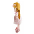 PELÚCIA BONECA DE PANO - LOIRA - VESTIDO FLORAL ROSA – FOFY TOYS - loja online