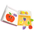 ENCAIXE E APRENDA: FRUTAS - HAPPY BOOKS - Espaço do Brinquedo