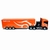 CAMINHÃO DE CONTROLE REMOTO TRUCK SERVICE R/C 1:16 - LARANJA- CKS TOYS - Espaço do Brinquedo