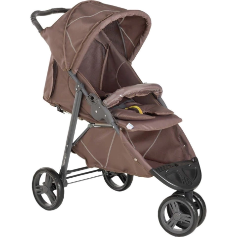 Carrinho De Bebê - Cross 1430 Chocolate - Galzerano