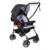 Carrinho De Bebê De Passeio - Milano Reversível II Preto - Galzerano - comprar online