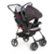 Carrinho De Bebê De Passeio - Milano Reversível II Preto - Galzerano - Espaço do Brinquedo