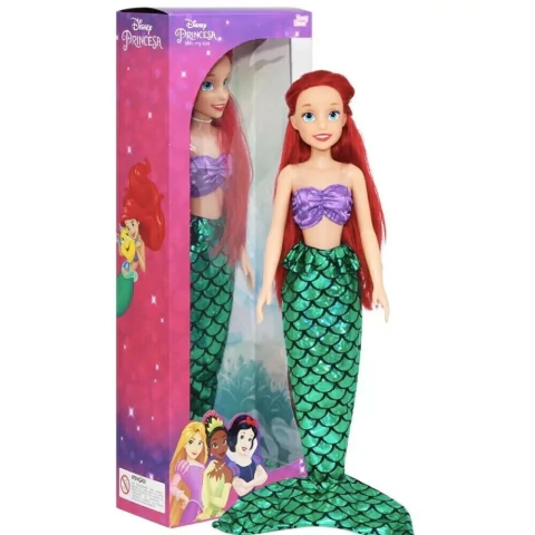 Princesas Disney - Ariel- Mini My Size - Baby Brink