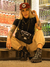 Bolsa Utility Shoulder Waist Bag Pochete Aversion Preta Unissex