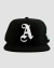 Boné Aversion Snapback Aba Reta Preto - Model Baseball - Aversion Outfits Co. | Streetwear Exclusivo e Autêntico | Desde 2011