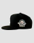 Imagem do Boné Aversion Snapback Aba Reta Preto - Model Baseball