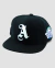 Boné Aversion Snapback Aba Reta Preto - Model Baseball - comprar online