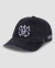 Boné Aversion Dad Hat Aba Curva Preto Estonado - Model Monogram - comprar online