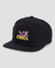 Boné Aversion Snapback Desestruturado Aba Reta Preto - Model Chill - comprar online