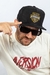 Boné Aversion Snapback Aba Reta Preto - Model Classic - loja online