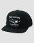 Boné Aversion Snapback Desestruturado Aba Reta Preto - Model Custom - comprar online
