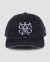 Boné Aversion Dad Hat Aba Curva Preto Estonado - Model Monogram - Aversion Outfits Co. | Streetwear Exclusivo e Autêntico | Desde 2011