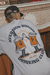 Camiseta T-shirt Aversion Oversized Unissex Branca - Model Buddies