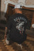 Camiseta T-shirt Aversion Oversized Unissex Preta - Model Shark