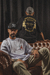 Camiseta T-shirt Aversion Oversized Unissex Branca - Model Cartoon - loja online