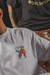 Imagem do Camiseta T-shirt Aversion Oversized Unissex Branca - Model Cartoon