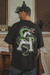 Camiseta T-shirt Aversion Oversized Unissex Preta - Model Snake - loja online