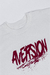 Camiseta T-shirt Aversion Unissex Branca Off-White - Model Logo na internet