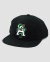 Boné Aversion Snapback Desestruturado Aba Reta Preto - Model Snake - comprar online