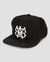 Boné Aversion Snapback Aba Reta Preto - Model World League - comprar online