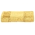Toalha Rosto Dohler Velour Artesanalle Amarelo - Zaza Enxovais