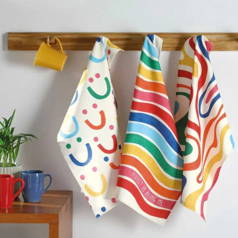 Pano de Copa Dohler Rainbow Kit 3pc - Zaza Enxovais