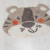 Tapete Infantil Bichinhos da Floresta Tigre Marrom 60x50cm - Zaza Enxovais