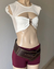 Top blass microtul blanco - comprar online