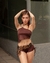 Micro short mike marron en internet
