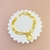 Pulseira elos com pingente de coração - Banhado a ouro 18k - comprar online