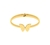 Bracelete borboleta - Banhado a ouro 18k - comprar online