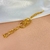 Pulseira infinito coração- Banhado a ouro 18k(0041) na internet
